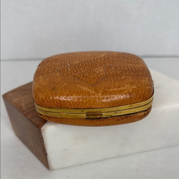 Vintage Rare Phinney Walker Leather Case Seven Jewels Alarm Clock Germany Lot M7 - Picture 4 of 5